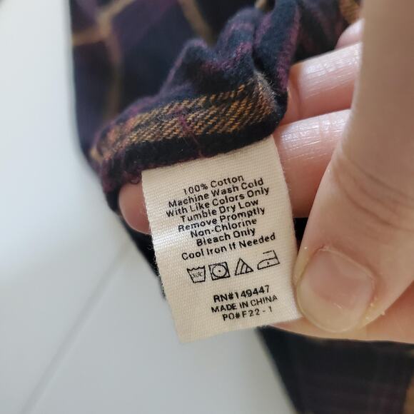 The Normal Brand Shirt Mens X-Large Black Plaid Stephen Long Sleeve Button Up - Picture 6 of 7